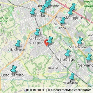 Mappa Via XXIV Maggio, 20039 Canegrate MI, Italia (2.995)