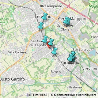 Mappa Via XXIV Maggio, 20039 Canegrate MI, Italia (1.81231)