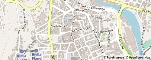 Mappa Biella