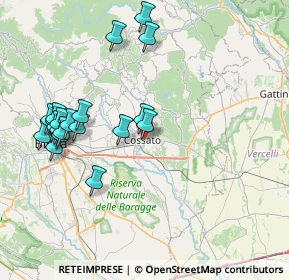 Mappa , 13836 Cossato BI, Italia (8.358)