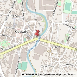 Mappa Via Giuseppe Mazzini, 73, 13836 Cossato, Biella (Piemonte)
