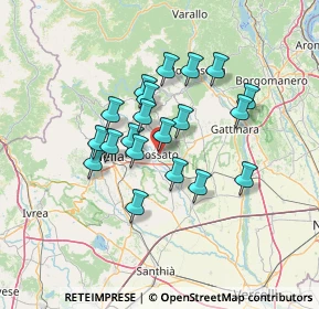 Mappa , 13836 Cossato BI, Italia (10.8795)