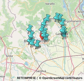Mappa , 13836 Cossato BI, Italia (10.31278)