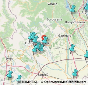 Mappa , 13836 Cossato BI, Italia (19.83286)