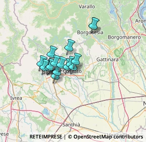 Mappa , 13836 Cossato BI, Italia (9.02353)