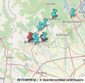 Mappa , 13836 Cossato BI, Italia (10.2575)