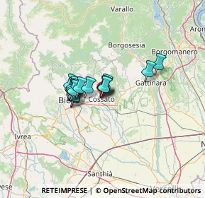 Mappa , 13836 Cossato BI, Italia (8.02824)