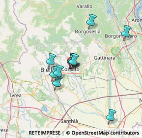 Mappa , 13836 Cossato BI, Italia (10.49182)