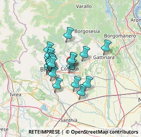 Mappa , 13836 Cossato BI, Italia (9.478)