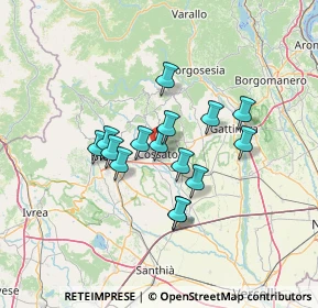 Mappa , 13836 Cossato BI, Italia (10.25267)