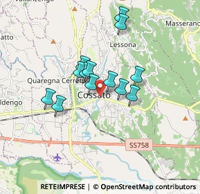 Mappa , 13836 Cossato BI, Italia (1.31308)
