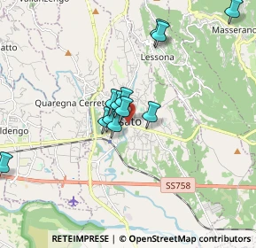 Mappa , 13836 Cossato BI, Italia (1.48417)
