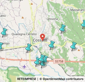 Mappa , 13836 Cossato BI, Italia (2.57455)