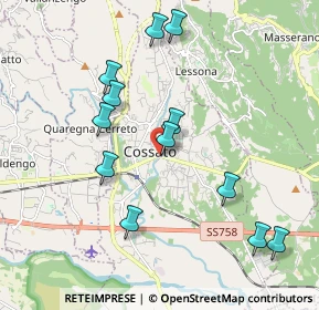 Mappa , 13836 Cossato BI, Italia (1.975)