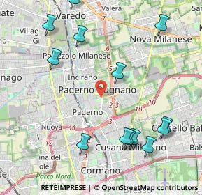 Mappa Via Strada Statale 35 dei Giovi, 20037 Paderno Dugnano MI, Italia (2.5)