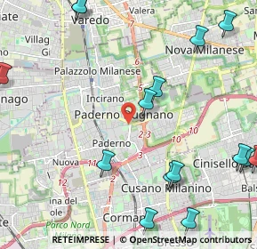 Mappa Via Strada Statale 35 dei Giovi, 20037 Paderno Dugnano MI, Italia (2.938)