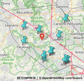 Mappa Via Thomas Alva Edison, 20014 Nerviano MI, Italia (4.1125)