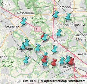 Mappa Via Thomas Alva Edison, 20014 Nerviano MI, Italia (4.35474)