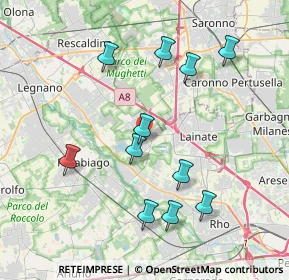 Mappa Via Thomas Alva Edison, 20014 Nerviano MI, Italia (3.88364)