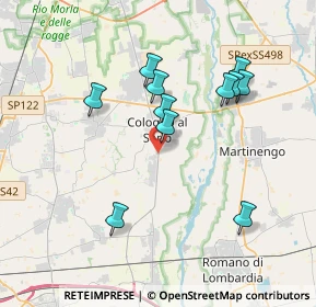 Mappa Via XXIV Maggio, 24055 Cologno Al Serio BG, Italia (3.51273)