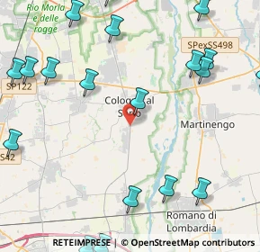 Mappa Via XXIV Maggio, 24055 Cologno Al Serio BG, Italia (6.0835)