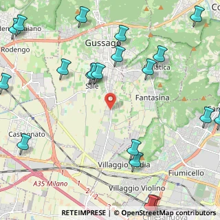 Mappa Via Mandolossa, 25064 Piazza BS, Italia (3.063)
