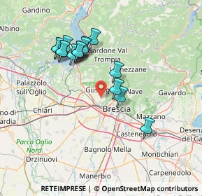 Mappa Via Mandolossa, 25064 Piazza BS, Italia (13.45438)