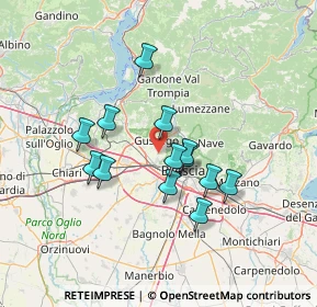 Mappa Via Mandolossa, 25064 Piazza BS, Italia (11.26308)