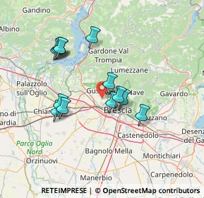 Mappa Via Mandolossa, 25064 Piazza BS, Italia (12.77615)