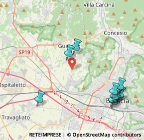 Mappa Via Mandolossa, 25064 Piazza BS, Italia (4.89545)