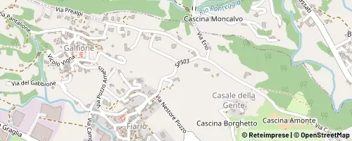 Mappa Occhieppo Superiore