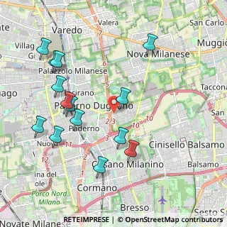 Mappa Via Francesco Cilea, 20037 Paderno Dugnano MI, Italia (2.20071)