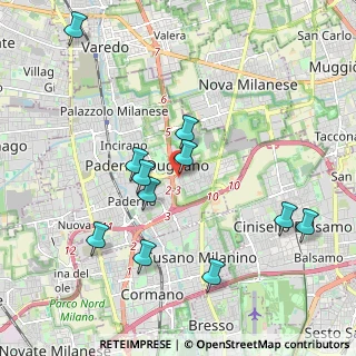 Mappa Via Francesco Cilea, 20037 Paderno Dugnano MI, Italia (2.05455)