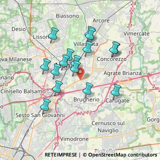 Mappa Viale delle Industrie, 20900 Monza MB, Italia (3.25313)