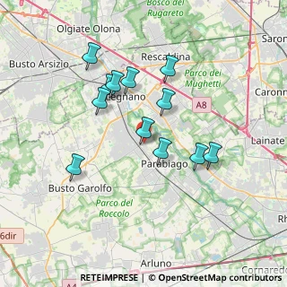 Mappa Via Olona, 20039 Canegrate MI, Italia (3.2025)