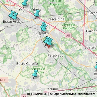 Mappa Via Olona, 20039 Canegrate MI, Italia (4.82636)