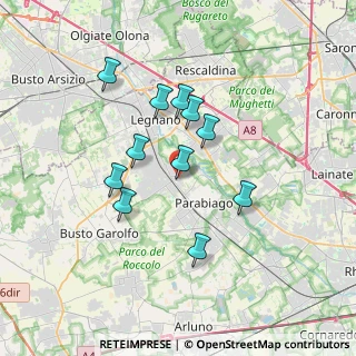 Mappa Via Olona, 20039 Canegrate MI, Italia (2.96909)