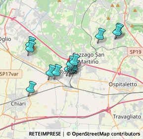 Mappa Via Clemente Rivetti, 25038 Rovato BS, Italia (2.80643)