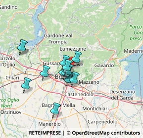 Mappa Via Torquato Taramelli, 25133 Brescia BS, Italia (11.53385)