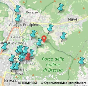 Mappa Via Torquato Taramelli, 25133 Brescia BS, Italia (2.569)