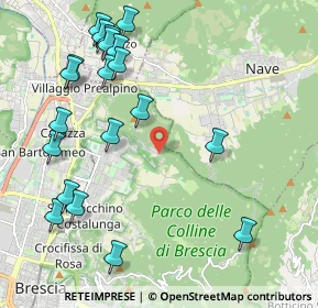 Mappa Via Torquato Taramelli, 25133 Brescia BS, Italia (2.488)