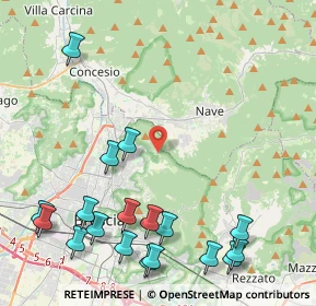 Mappa Via Torquato Taramelli, 25133 Brescia BS, Italia (5.56944)