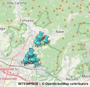 Mappa Via Torquato Taramelli, 25133 Brescia BS, Italia (3.23455)