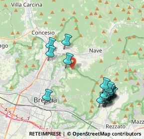 Mappa Via Torquato Taramelli, 25133 Brescia BS, Italia (4.4555)