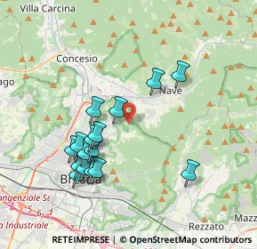 Mappa Via Torquato Taramelli, 25133 Brescia BS, Italia (3.6275)