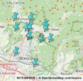 Mappa Via Torquato Taramelli, 25133 Brescia BS, Italia (3.37769)