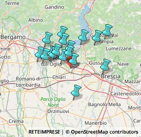 Mappa Via Martinengo Cesaresco, 25038 Rovato BS, Italia (10.49588)