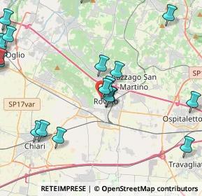 Mappa Via Martinengo Cesaresco, 25038 Rovato BS, Italia (5.576)