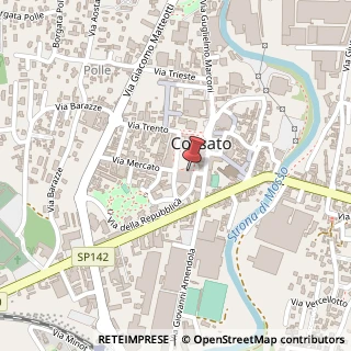 Mappa Piazza Mercato, 8, 13836 Cossato, Biella (Piemonte)