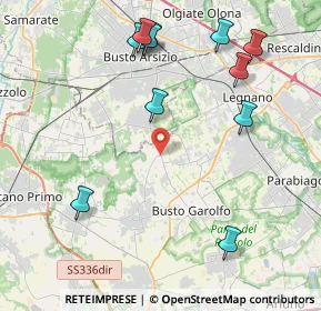 Mappa Via della Circonvallazione, 20036 Dairago MI, Italia (4.79)